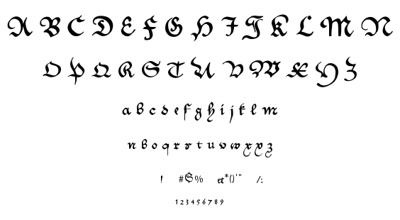 MKantzley font