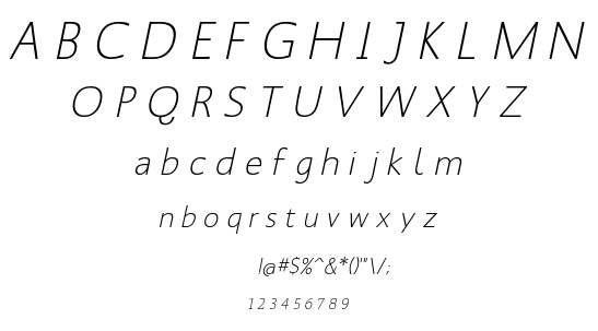 Mank Sans font