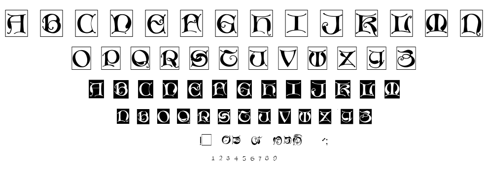 Missal Unciale font