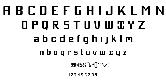 Mobitale font