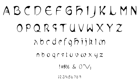 Mucha font