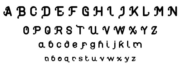 my heart font