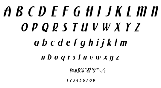 NewForum font