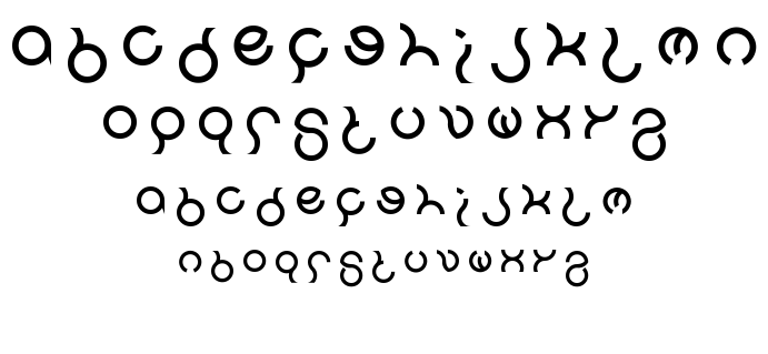 nine font