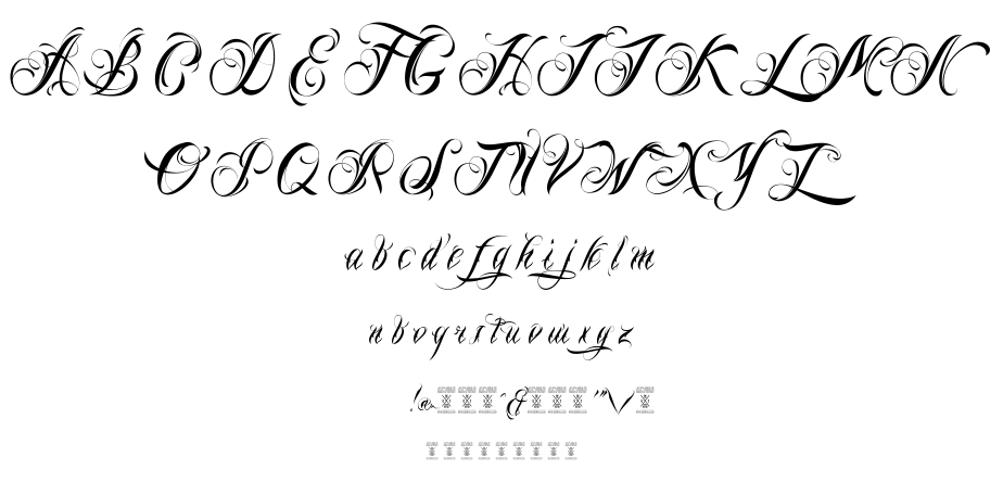 Nina Script font