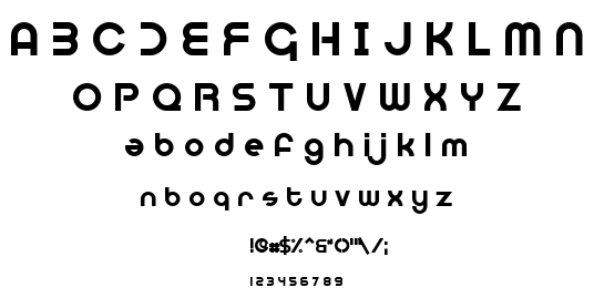 Optien font