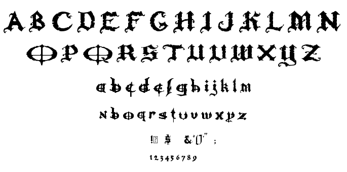 Ozzy ii font