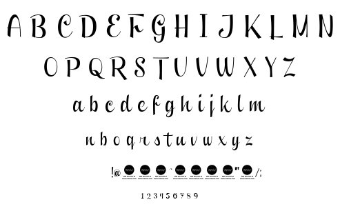 Clipper Script font