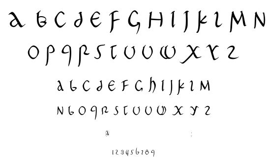 Pompeji Petit font