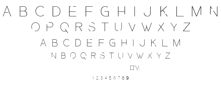 Presa Ultralight font