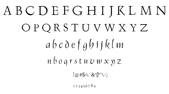 Renaiss Italic font