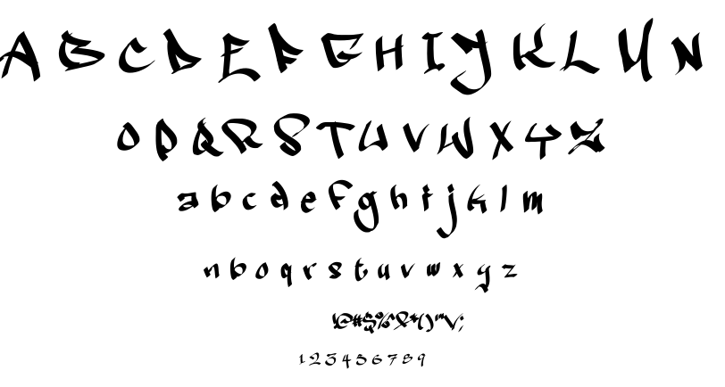 Ruthless Two font