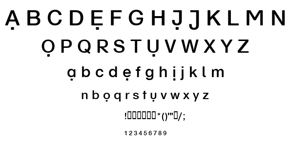 Schul Vokal font