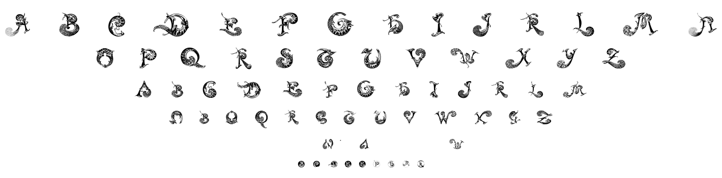 Schnoerkel Caps font
