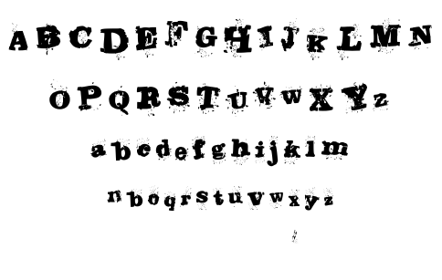 Stampede font