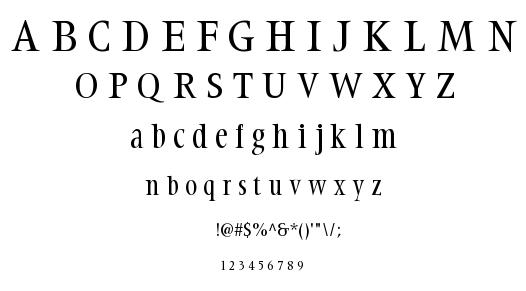 Steepidien font