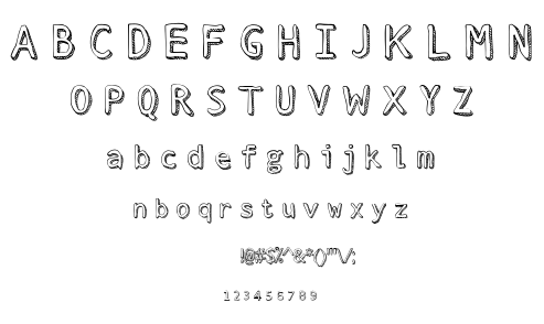 Stroke Dimension font