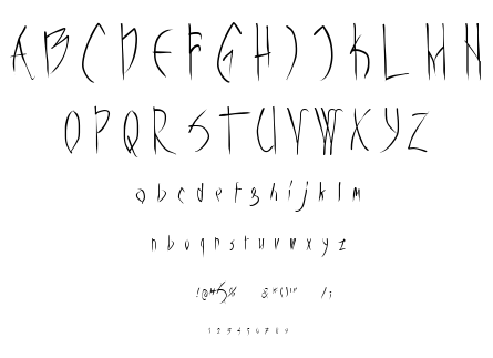 Vampyrish font