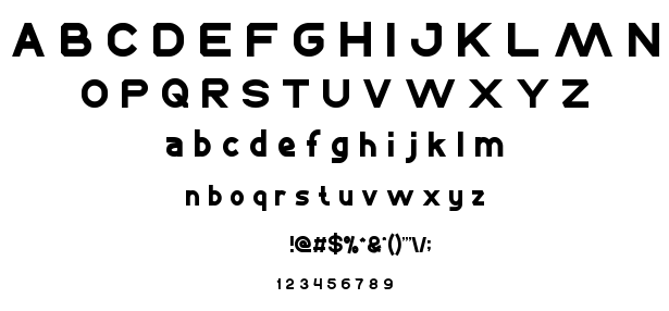 west java font
