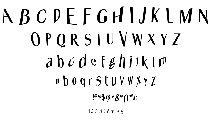 Whats Happened font