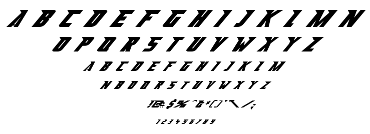Abberancy font