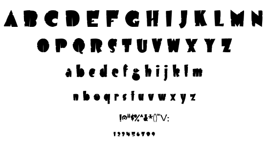 Airmole font