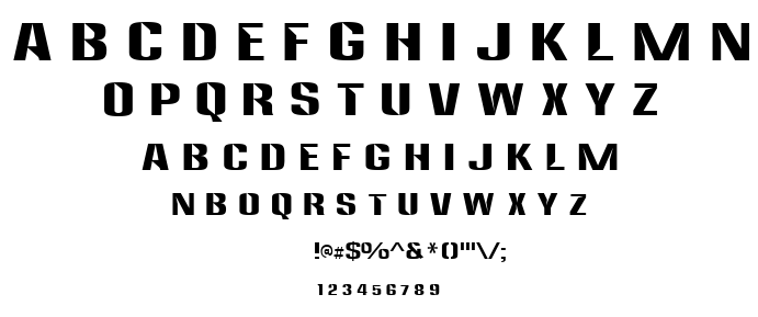 Anklepants font