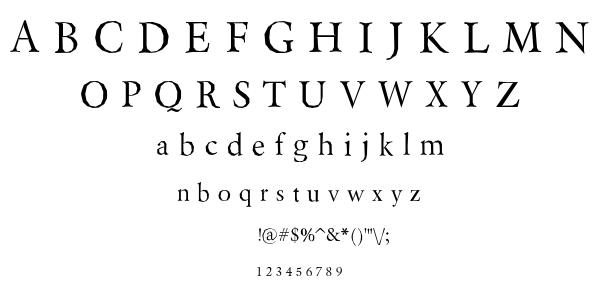 Berylium font