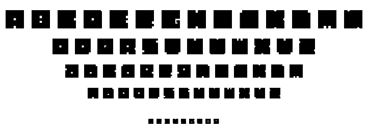 block font