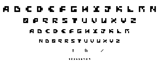 Block Talk font