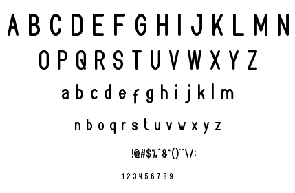 bookmark font