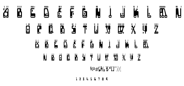 Boron font