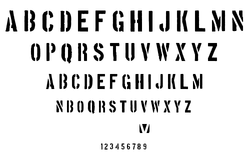 Boston Traffic font