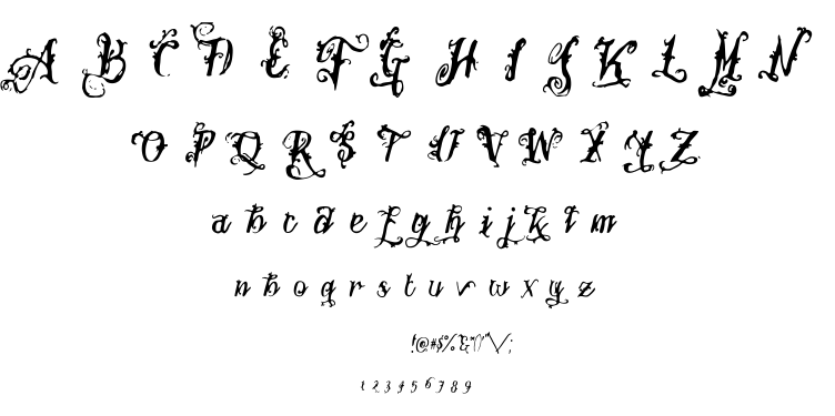 Botanink font
