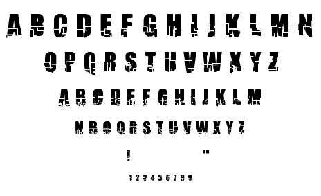 Breakaway font