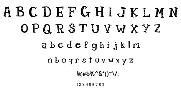 Candy Randy font