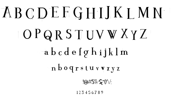 Crackin font