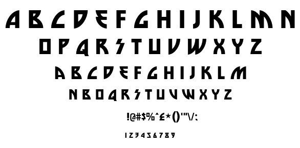 Die Nasty font