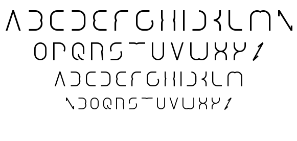 Dismecha font