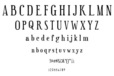 Euphorigenic font