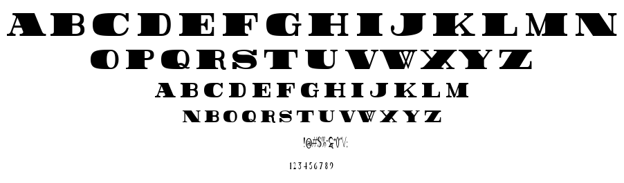 Rider font