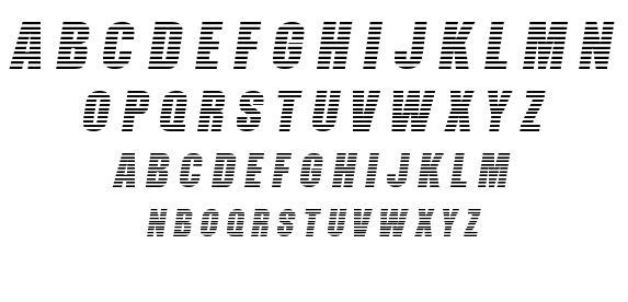 Former Airlines font