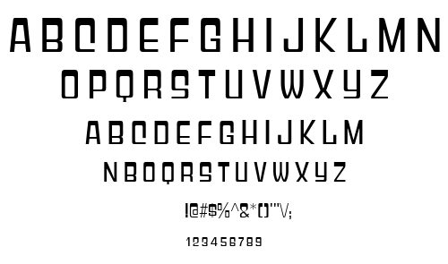 Gyparody font