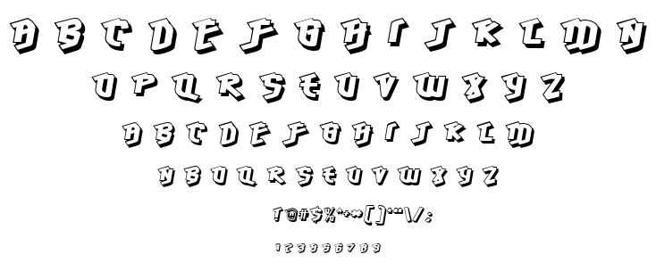 Hawkeye font