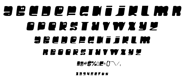 Hello Larry font