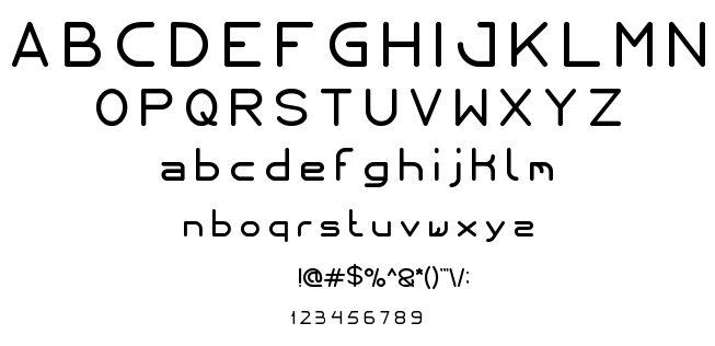 Internationalist font