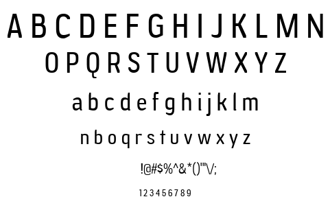 Jesaya font