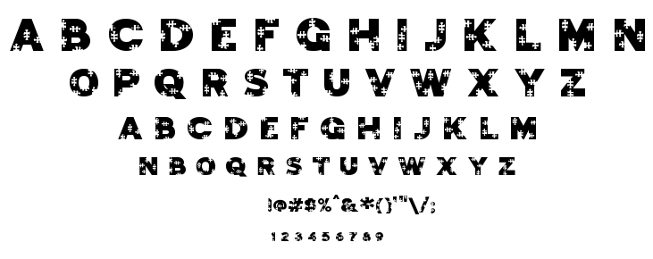 Jigsaw Trouserdrop font