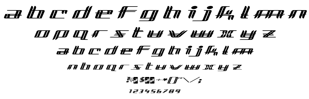 Lewinsky font