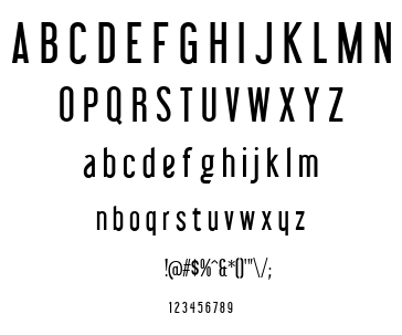 Libel Suit font